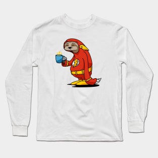 flash the sloth flash Long Sleeve T-Shirt